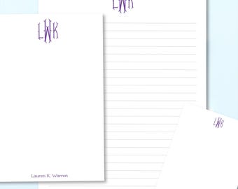 3 Piece NOTEPAD GIFT SET | Custom Stationery | Style G2970