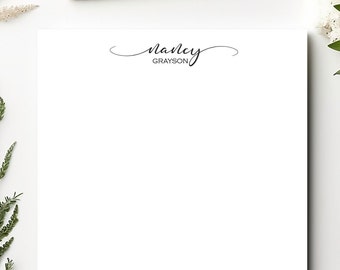 PERSONALIZED NOTEPAD | Custom Writing Pad | Style F8598