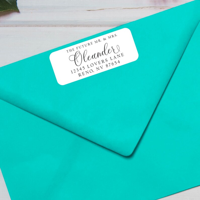 Address Labels Stickers Return Address Labels Wedding Address Labels Future Mr and Mrs Return Address Label