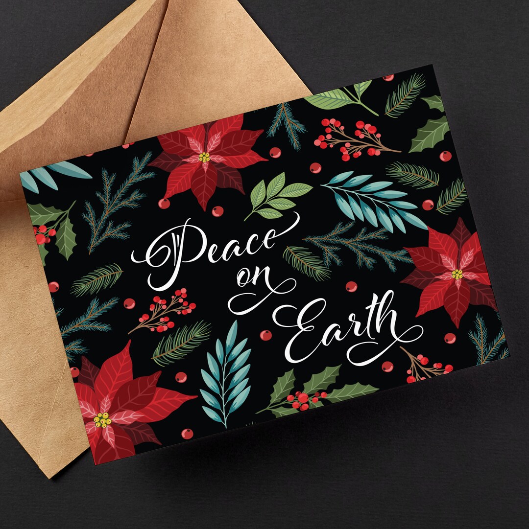 Peace On Earth Christmas Cards 