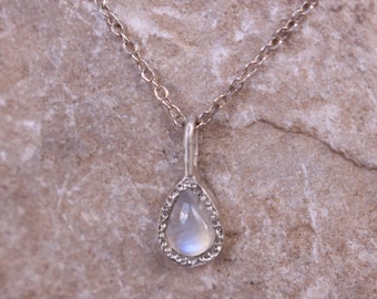 Moonstone necklace