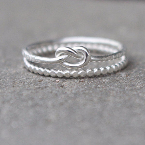 Set 925 Sterling Silver  rings