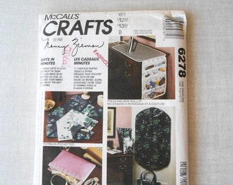 McCall's Crafts Sewing Pattern 6278: Travel & Storage Accessories