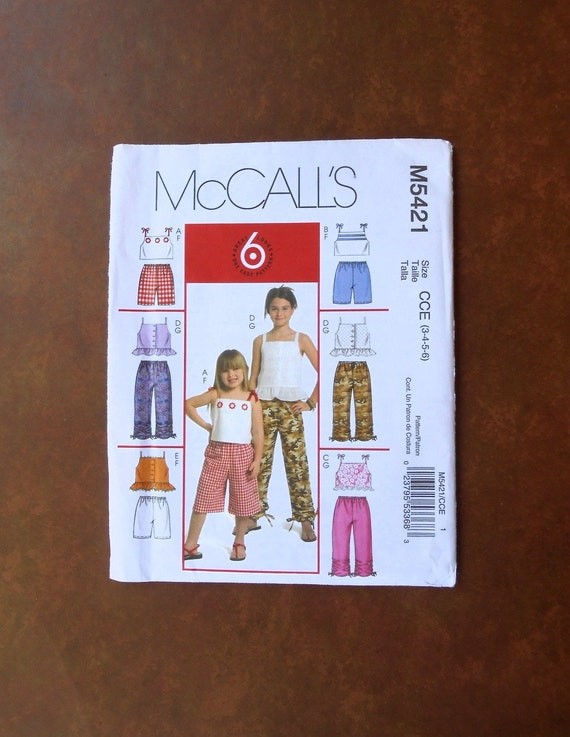 8571 McCalls Sewing Pattern Toddler Girls Dress 8 Great Looks Uncut Size 1 2 3