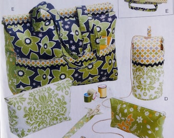 McCall's 6256 Sewing Pattern: Portable Craft Project Tote & Organizers
