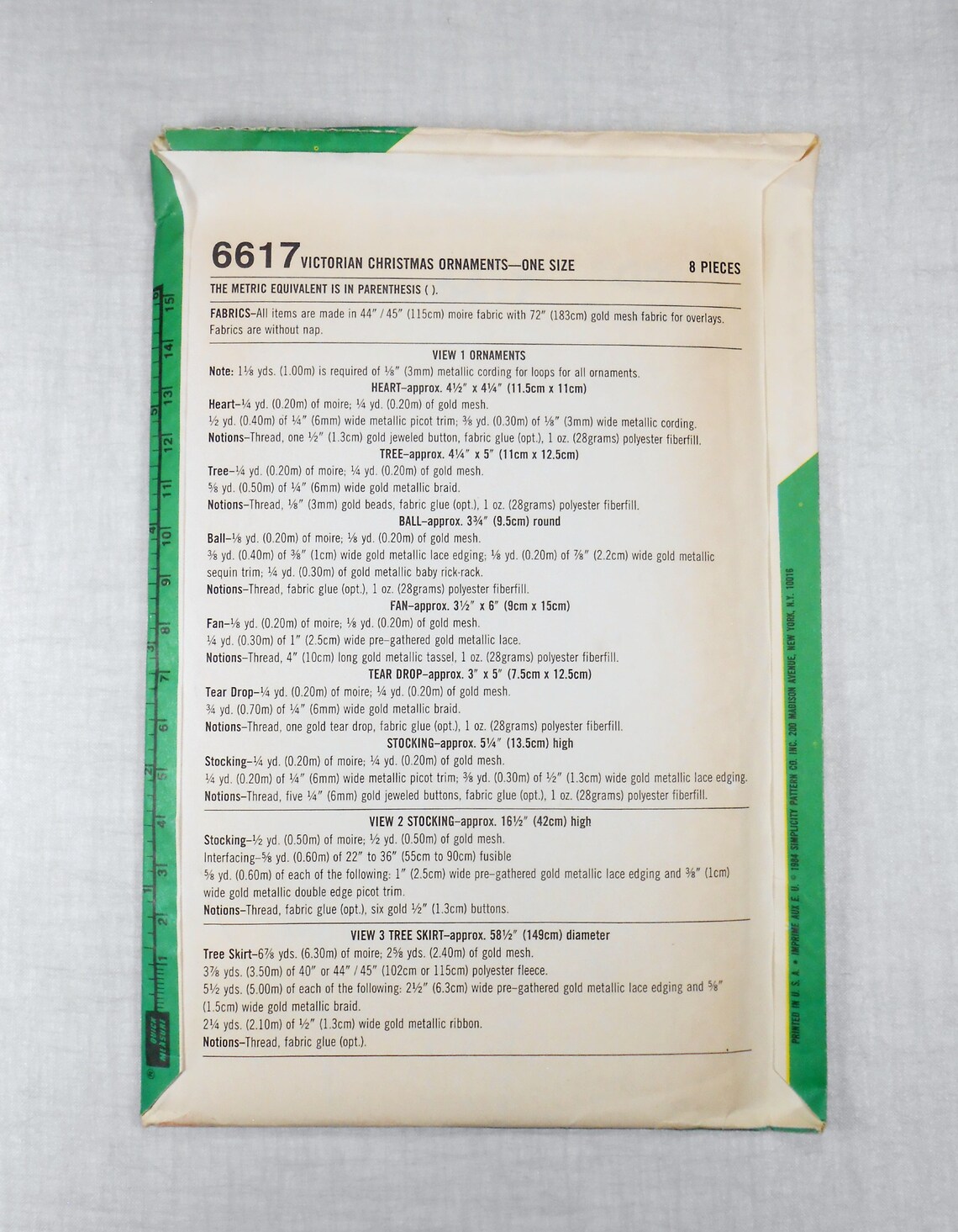 Victorian Stocking Sewing Pattern Victorian Ornaments - Etsy