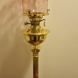 Victorian Oil Lamp Etsy UK