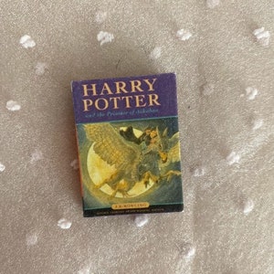 Chirurgie Sneeuwstorm groet Miniature Book Harry Potter & the Prisoner of Azkaban - Etsy