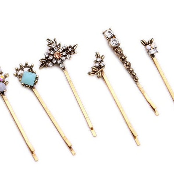 Vintage Bobby Pins Etsy