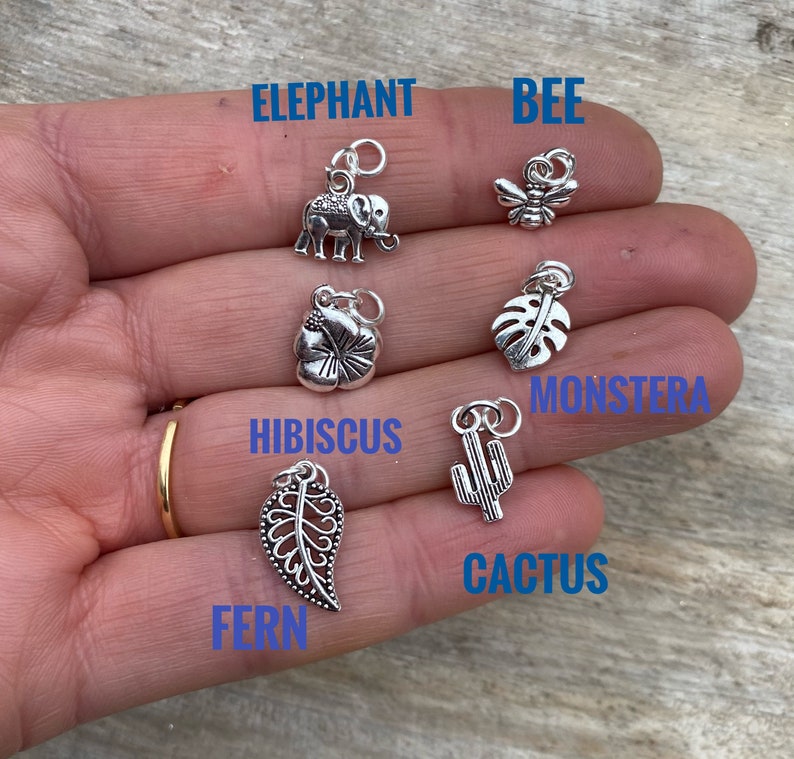 Silver Earring Charms charms for earrings silver charms Etsy