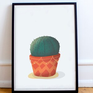 Kaktus Poster / Kaktus Liebhaber Geschenk / Kaktus Bild / Kaktus Kunst / Pflanzenliebhaber Geschenk / Kaktus Druck / Kaktus Besitzer / Zimmerpflanze Geschenk