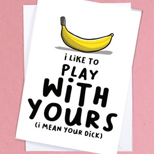 Funny Love Card / Komkommer Card / Hot Boyfriend Card / Groente Card / Funny Anniversary Card / Boyfriend Card / Girlfriend Card - GC214