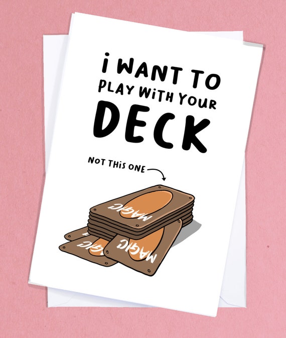 Rude MTG Card / Sexy Geek Valentines Card / Cute Valentines Card /  Boyfriend Card / Girlfriend Card / Magic Card - GC213 - Etsy