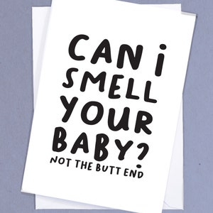 Leuke nieuwe ouderkaart / grappige babywenskaart / babyshower / pasgeboren cadeau / grap zwangerschapskaart / leuk babycadeau - GC299