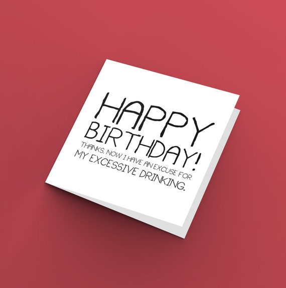 Carte Danniversaire Drole Joyeux Anniversaire Merci Etsy Carte Danniversaire Drole Joyeux Anniversaire Merci Etsy