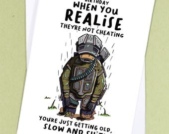Carte d'anniversaire de joueur / carte d'anniversaire de jeu vidéo / carte de geek / carte de jeu vidéo / anniversaire de joueur / anniversaire de petit ami - GC465