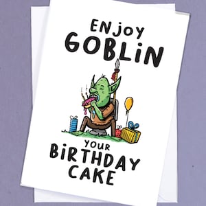 Carte d'anniversaire D&D / carte d'anniversaire de jeu de table / carte de jeu fantastique / carte de jeu nerd / carte DM / petit ami / carte d'anniversaire geek - GC29