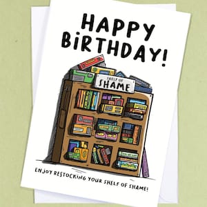Tarjeta de cumpleaños de juego de mesa / Tarjeta de mesa / Estante de la vergüenza / Tarjeta de juego de fantasía / Tarjeta de juego geek / Tarjeta DM / Novio / Tarjeta geek - GC400