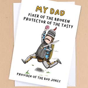 Carte de fête des pères blague papa / carte papa drôle / carte papa / anniversaire des papas / carte pour papa / carte beau-père / fête des pères - GC429