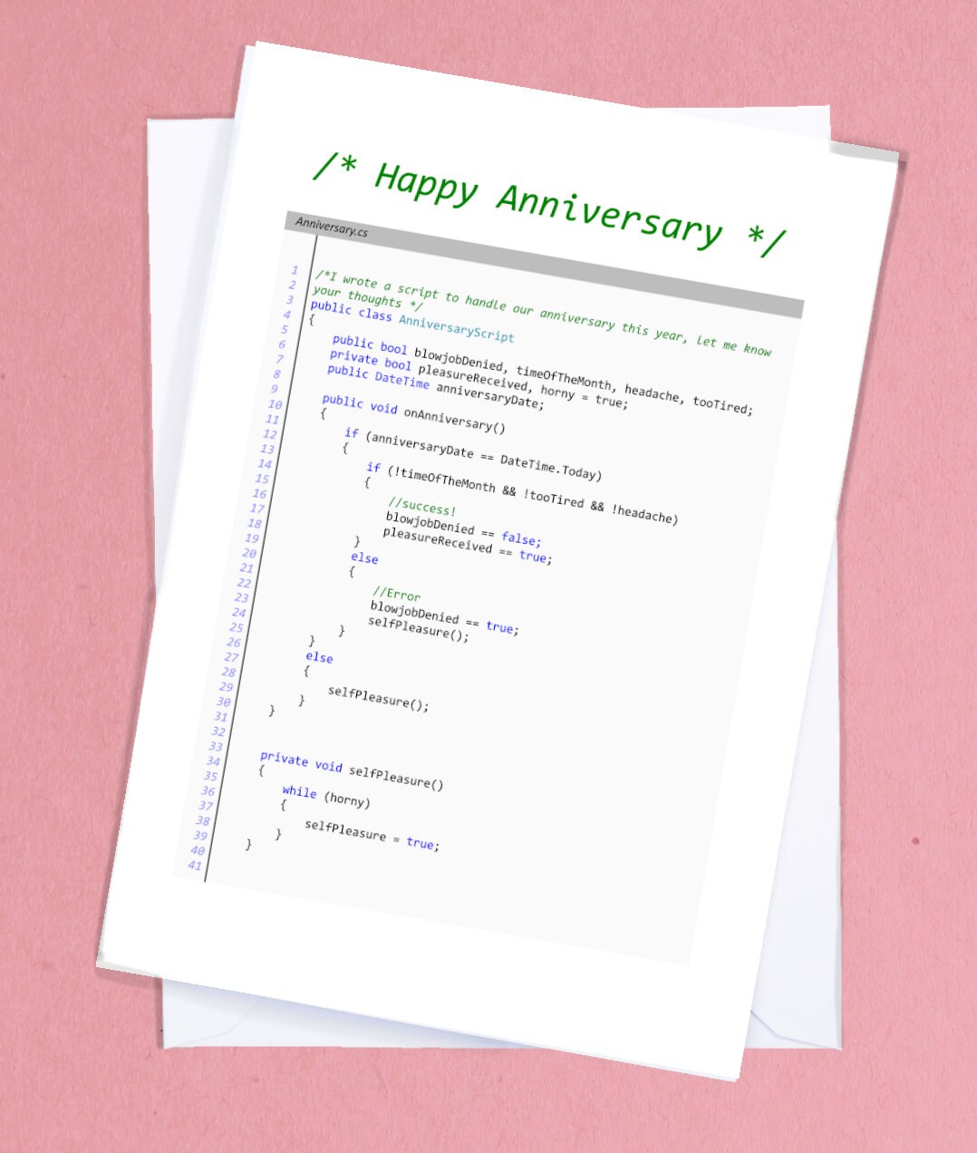 Rude Anniversary Card / Nerdy Anniversary Card / Geek - Etsy