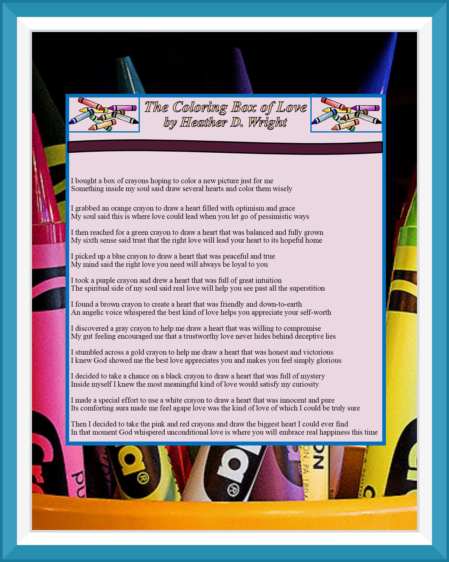 The Coloring Box of Love Printable Digital Download - Etsy
