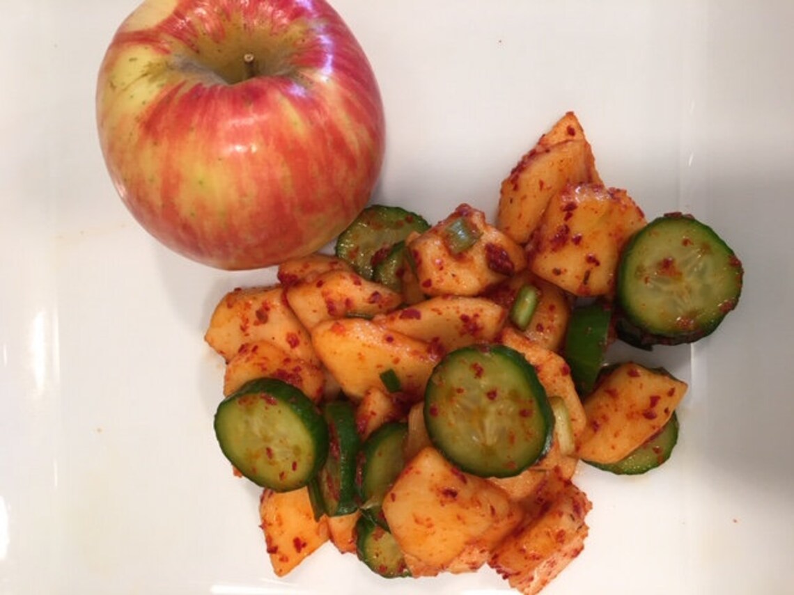 Apple Kimchi Fresh homemade Etsy