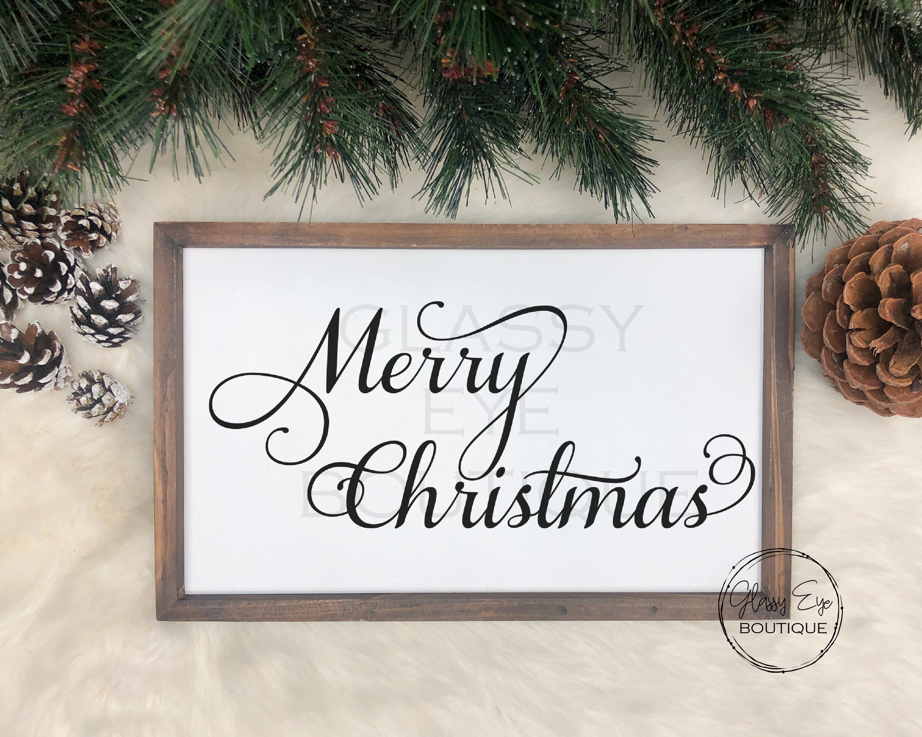 Merry Christmas Christmas PNG SVG Picture Sign Cricut | Etsy