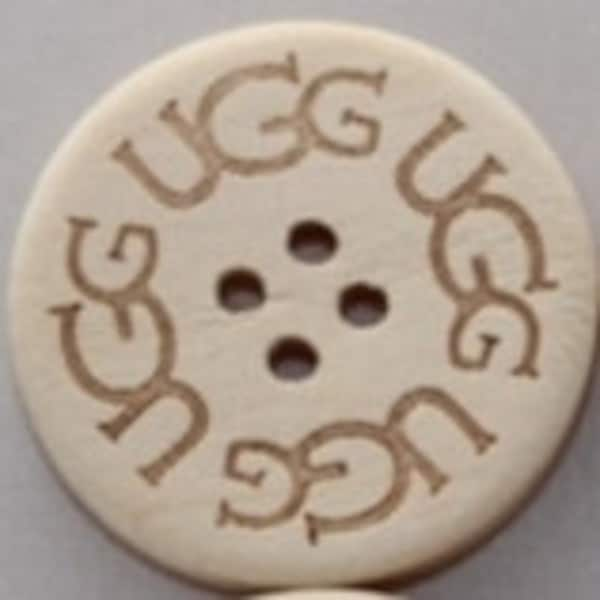 FREE Shipping - One (1) New Replacement Button for Adults sizes UGG boots - SAND color