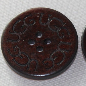 FREE Shipping Two 2 New Replacement Buttons for Adults Sizes UGG