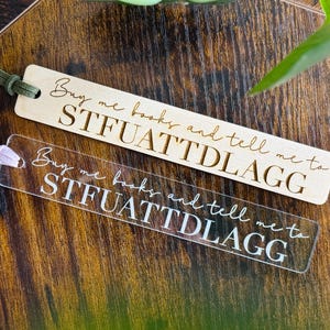 STFUATTDLAGG - Marque-page adulte épicé - Marque-page charbon - Cadeaux livres - Cadeaux Booktok - Booktok Merch - Marque-page roman d&#39;amour - Achetez-moi des livres et