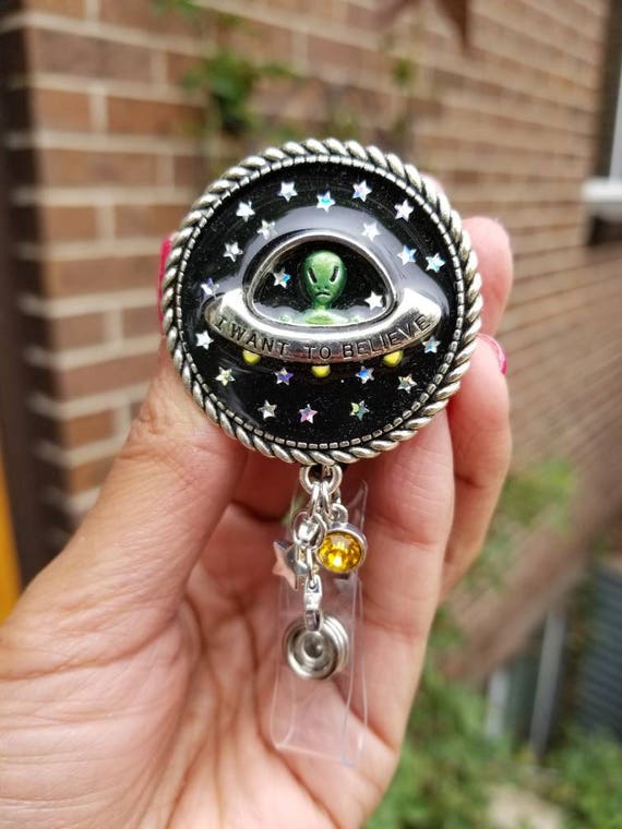 Spaceship Alien Badge Reel Card Holder Clip Nightshift Moon and Stars Dream  Galaxy Outer Space I Love You to the Moon and Back Astronaut Ufo -   Canada