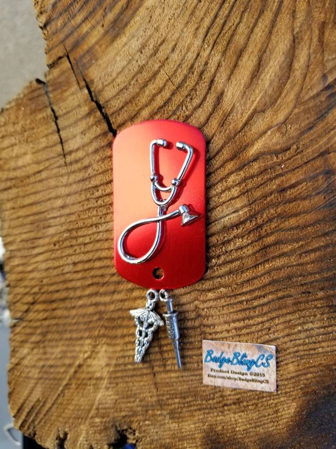 Medical Dog Tag Pin Military Nurse Pin Ceremony Nursing Etsy