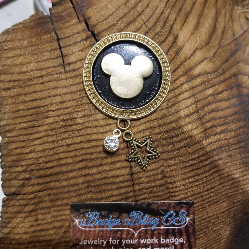 Steampunk Dragonfly Clocks Badge Id Holder Retractable Reel Bottle cap