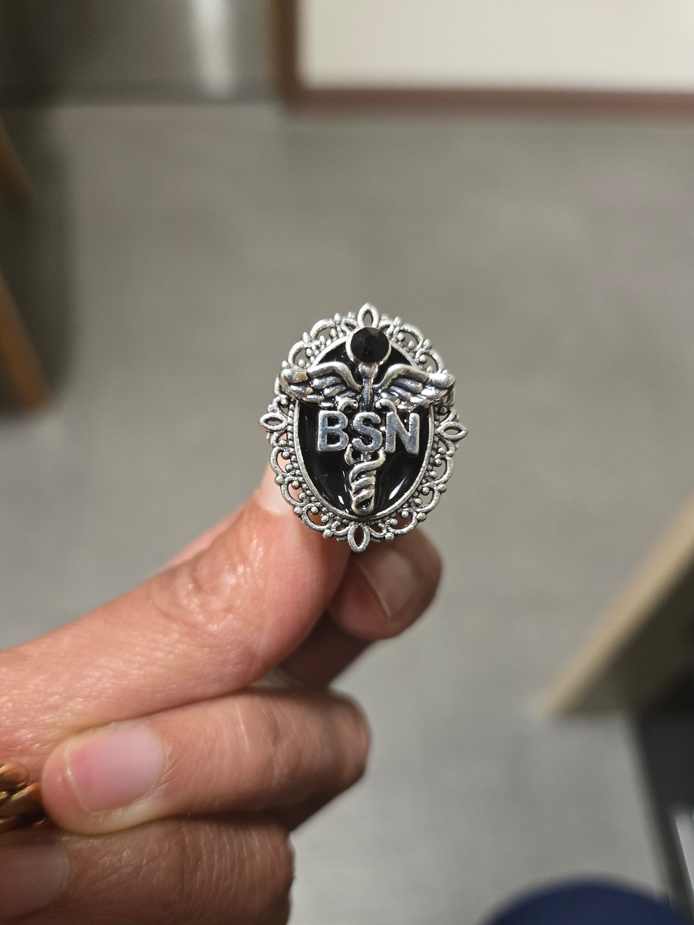 Silver Nursing Pin for the Pinning Ceremony Student Graduation Gifts ...