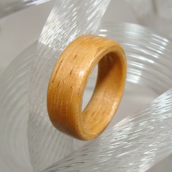 Hickory Wood Ring - Hickory Bentwood Ring - Hickory Ring - Bentwood Ring - Wood Ring - Hickory Wooden Ring