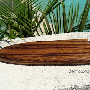 Saya for Chef&#39;s Knife ~ Custom Made For Your Knife  ~ Choose Your Wood and Finish  ~ Up to a 10 Inch Knife ~ Knife Sheath