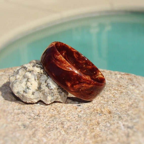 Bague perle resine new arrivals