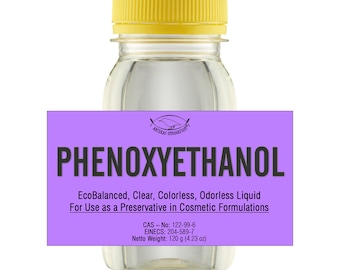 Artekas Innovation - PHENOXYETHANOL - Preservative - Liquid - for Homemade Cosmetic Craft Projects - 120 g