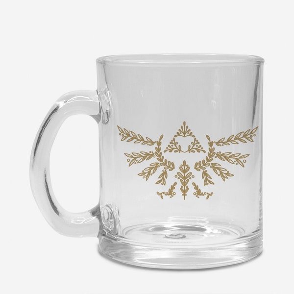 Royal Crest Mug Glass