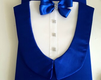 royal blue baby boy suit