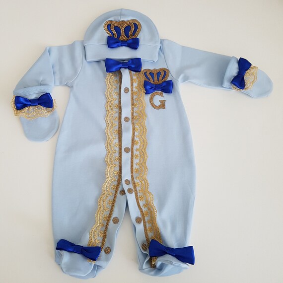 royal blue and gold dress for baby shower