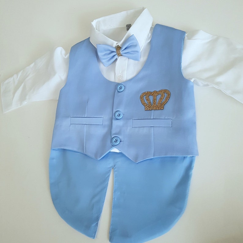 Baby Tuxedo Baby Boy Outfit Tuxedo Onesie Party Outfit | Etsy