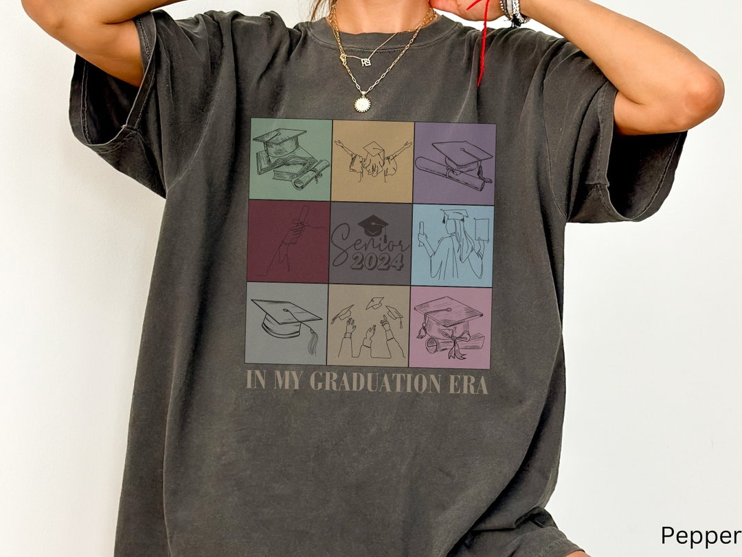 In My Senior Graduation 2024 Era Shirt, Class of 2024 Tee, Graduation ...