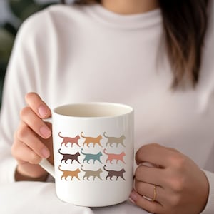 Cat coffee mug, cat ceramic mug, cat mug, cute cat mug, Coffee Mug For Cat Lover, cat owner mug, cat lover mug, crazy cat lady mug, cat dad