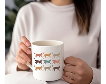 Cat coffee mug, cat ceramic mug, cat mug, cute cat mug, Coffee Mug For Cat Lover, cat owner mug, cat lover mug, crazy cat lady mug, cat dad