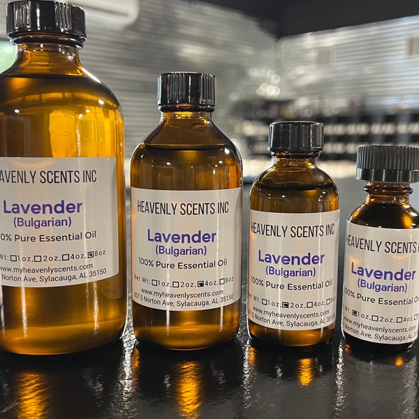 Lavender Pure Essential Oil | Bulk | Real | Bulgarian | Aromatherapy