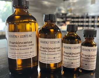 Frankincense Pure Essential Oil | Bulk | Real | Boswellia Serrata | Aromatherapy