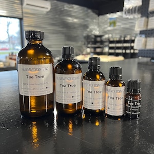 Tea Tree Pure Essential Oil | Bulk | Real | Melaleuca Alternifolia | Aromatherapy