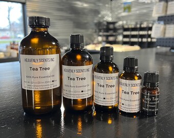 Tea Tree Pure Essential Oil | Bulk | Real | Melaleuca Alternifolia | Aromatherapy