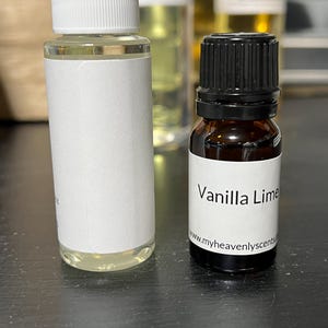 Candle Scent Fragrance Oil Samples: 10 ml Glass Dropper Bottle image 2
